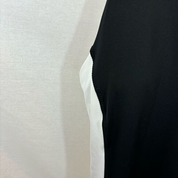 Athleta‎ Ladies Color Block Swim Dress Black and White Size XL - Picture 9 of 14